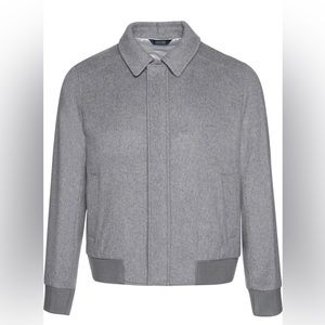 Cardinal of Canada Wool Blend Bomber Jacket